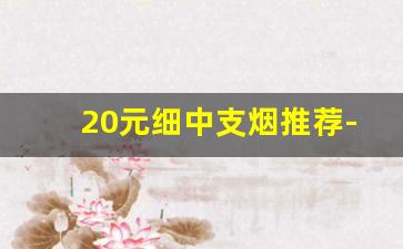 20元细中支烟推荐-20元口碑最好中支烟