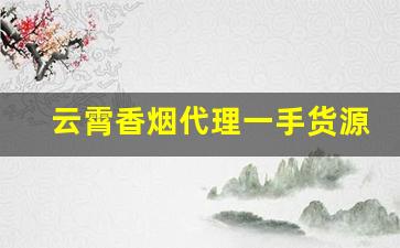 云霄香烟代理一手货源-云霄烟 供货商