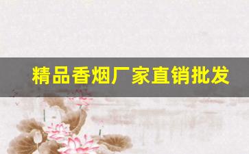 精品香烟厂家直销批发代理-中支烟礼盒定制批发