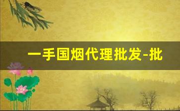 一手国烟代理批发-批发40左右细烟