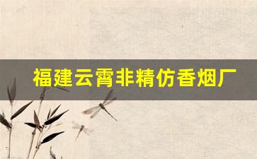 福建云霄非精仿香烟厂家直销-福建云霄精仿烟