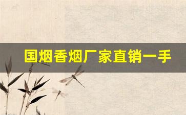 国烟香烟厂家直销一手货源-经销商供货的烟价格