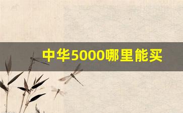 中华5000哪里能买到-中华价格表便宜的