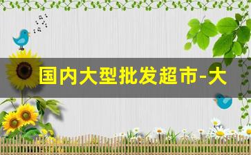 国内大型批发超市-大型批发折扣超市