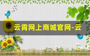 云霄网上商城官网-云霄县生活网官网