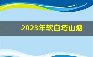 2023年软白塔山烟多少钱一包