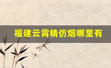 福建云霄精仿烟哪里有卖-福建哪里有仿制烟