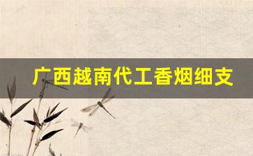 广西越南代工香烟细支烟一手货源-广西哪里卖越南代工烟