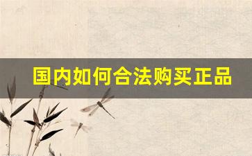 国内如何合法购买正品外烟-国内合法购买外烟教程