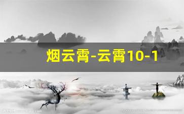 烟云霄-云霄10-15元一盒的烟