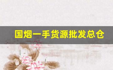 国烟一手货源批发总仓-烟批发排单图片