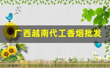 广西越南代工香烟批发零售-越南代工香烟在哪里